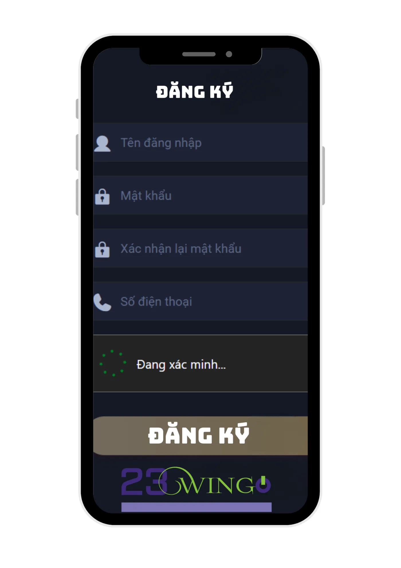 Hướng dẫn đăng ký tham gia 23win